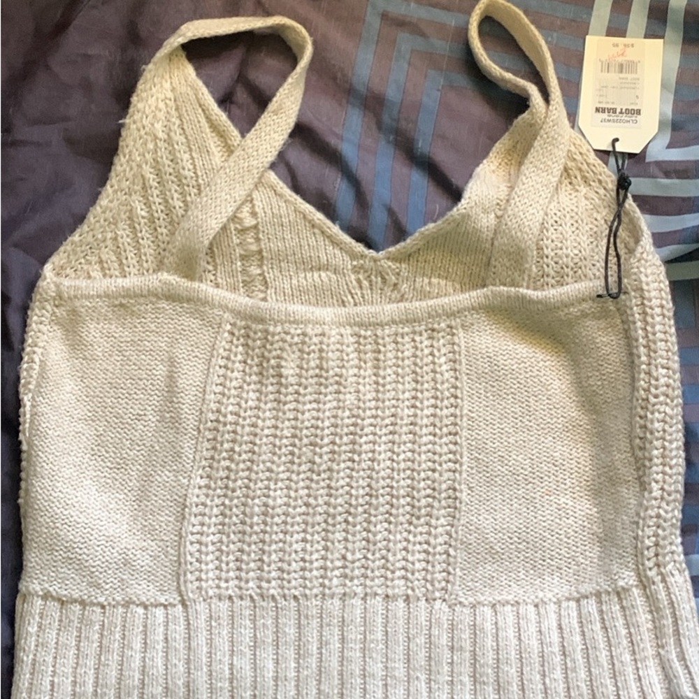 Cleo and wolf crochet tank top